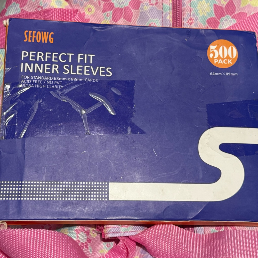 500 PCS Perfect Fit Inner Card Sleeves- NIB